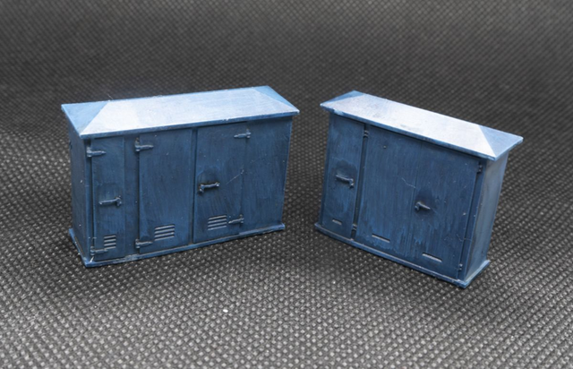 SR / BR Lineside Cabinets - 4mm scale / 00