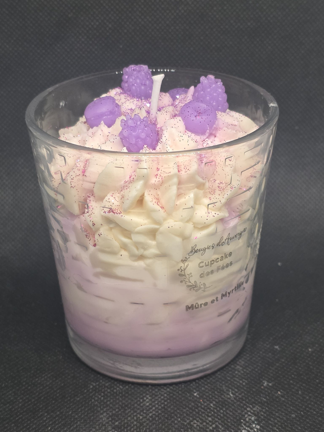 Cupcake des fées Parfum mûre myrtille