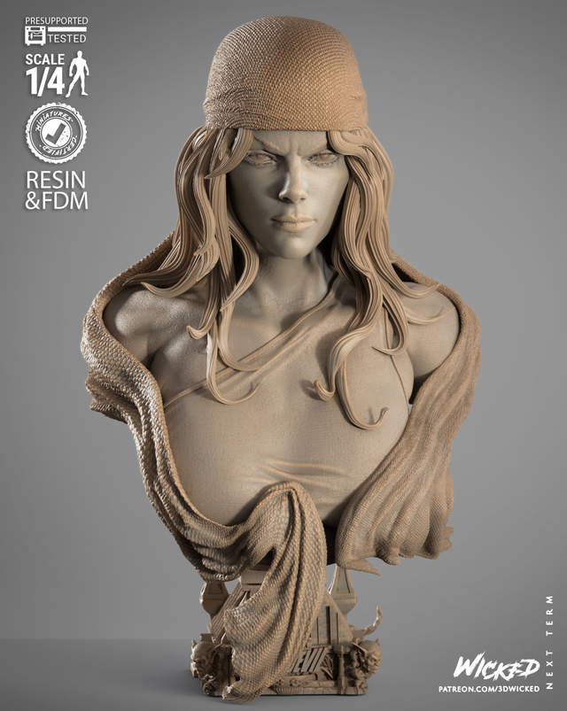 BUSTE ELEKTRA série Marvel comics