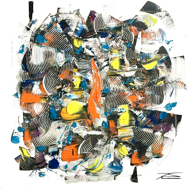 Floraison - Huile 50x50cm - 2012