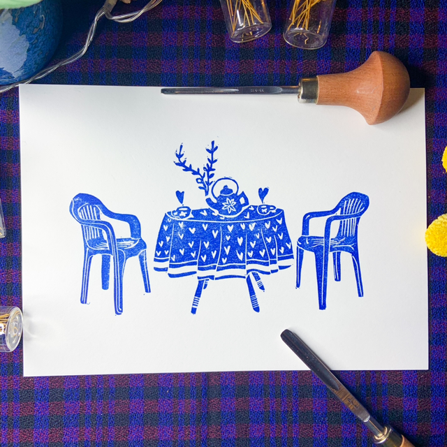 La table de pique-nique