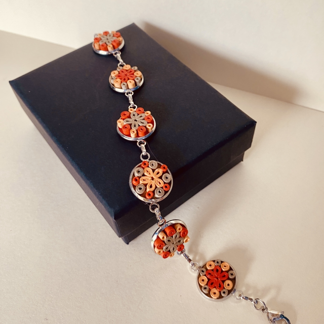Bracelet fleurs 