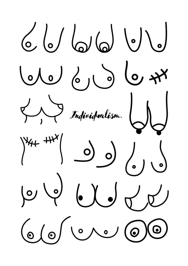 Individualism BOOBS Poster