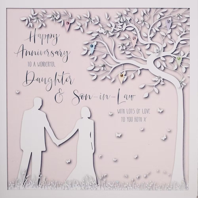 Happy anniversary daughter and son in law 