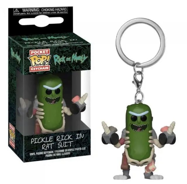 0386 - Rick and Morty - Pickle Rick (Rat Suit)