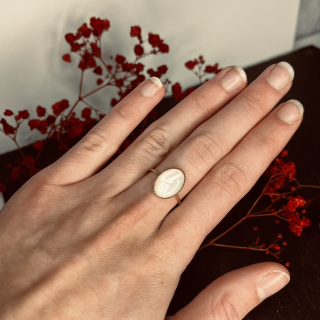 Bague Nacre naturelle