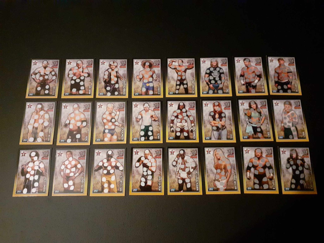 Payback Body Blow Original Trading Cards Full Set Of 24