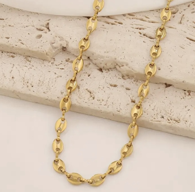 Collier graines de café 