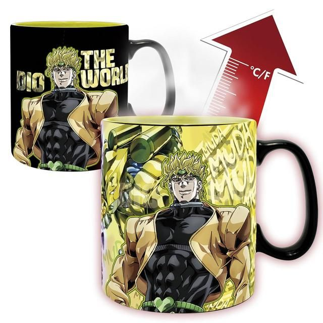 Jojo' Bizarre Adventure: Jotaro &amp; Dio Mug Heat Change - 460ml