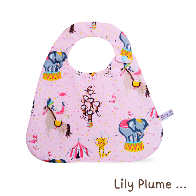 Bavoir pression cirque