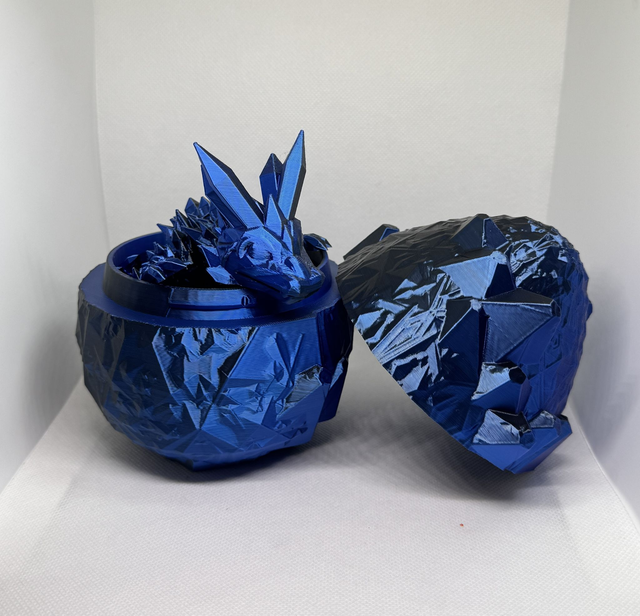 Oeuf de dragon cristal 