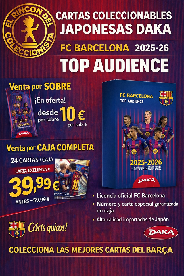 Sobre Daka FC Barcelona Top Audience 2025/26