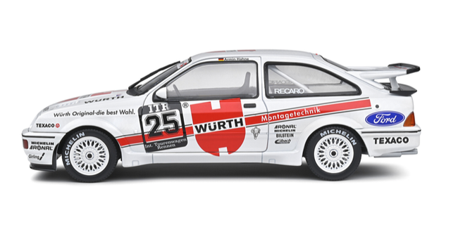 Ford Sierra 500 DTM 1988 A. Hahne Nürburgring "Würth" Solido 1:18