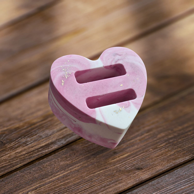 Ringhalter Einzelstück aus Jesmonite