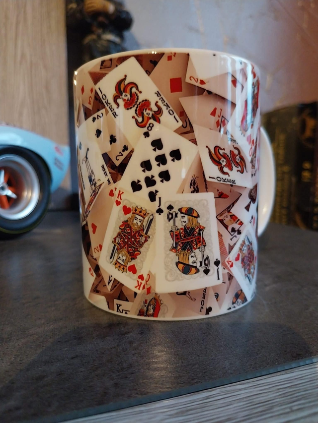Mug jeu de cartes