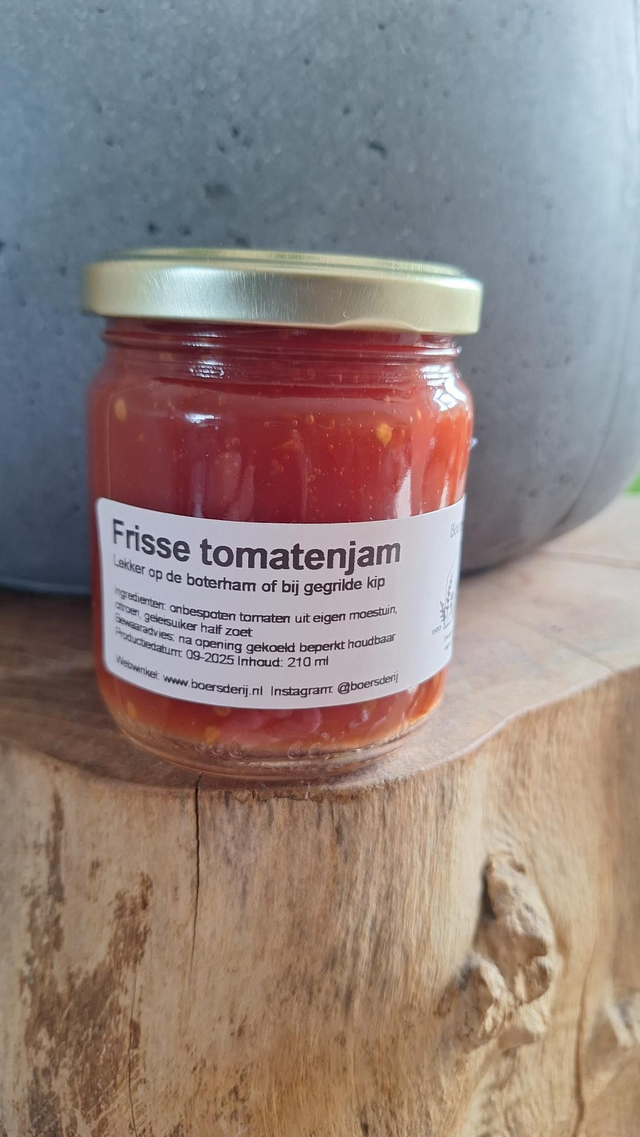 Frisse tomatenjam