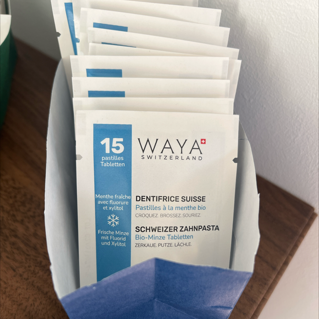 Dentifrice - menthe fraîche - 15p 