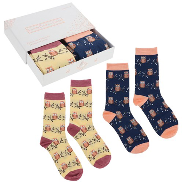 Accessories Bamboo Socks Wise Owls 