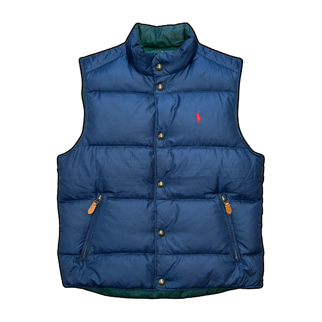 Ralph Lauren Reversible Puffer Gilet - M