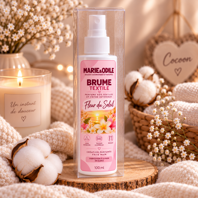 Brume textile - Fleur du soleil 