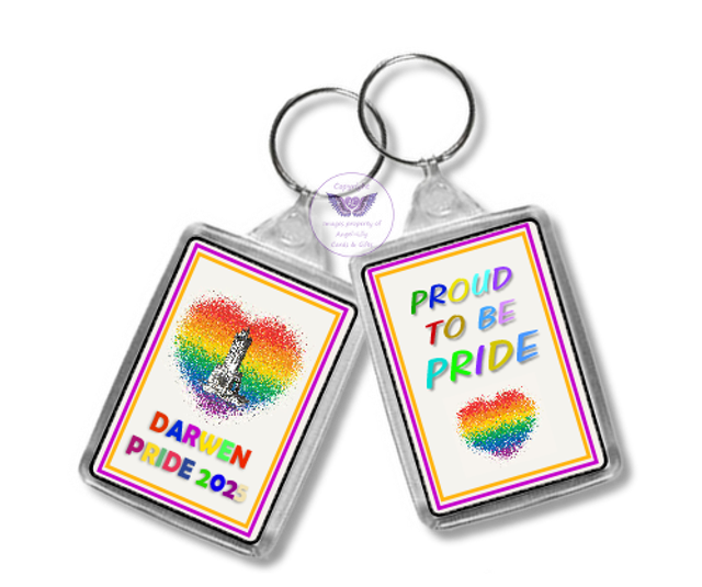 Darwen Pride Oblong Keyring -OKR01