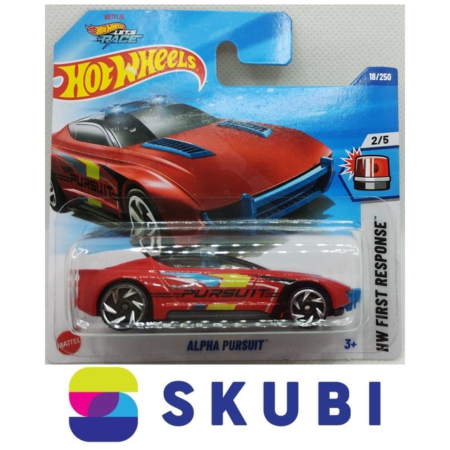 Alpha Pursuit - Hot Wheels 18/250 - HW First Response 2/5 Let´s Race Netflix