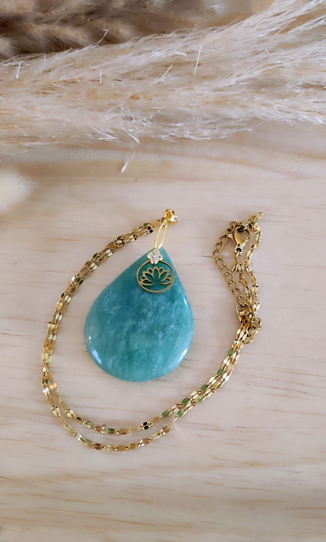 Pendentif Amazonite