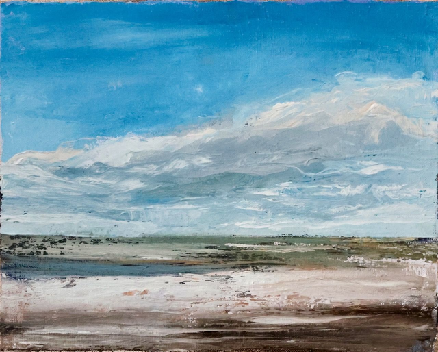 Folkert Abma "Strand Schiermonnikoog" 23x30