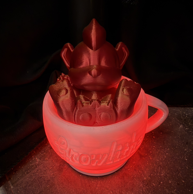 Fanart pla effetto multicolor o glitter