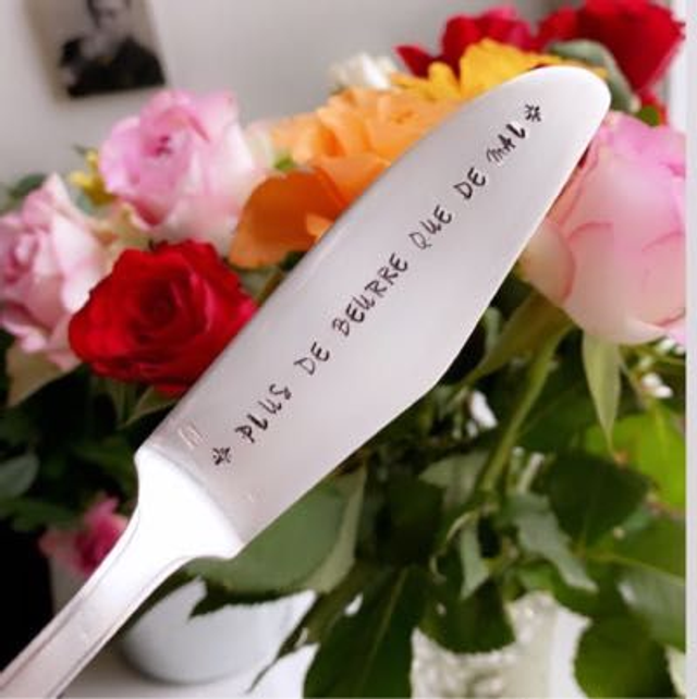 Couteau Plus De Beurre Que De Mal 