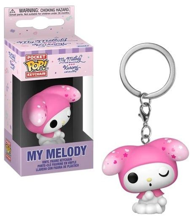 My Melody - Pocket Pop Keychain 50TH ANNIVERSARY 4cm 💖🎀