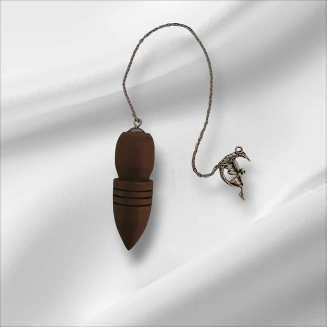 Pendule 3 en bois de cerisier