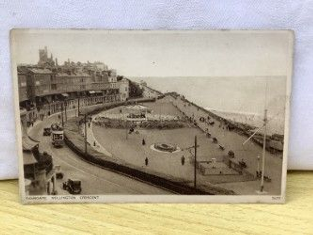 Ramsgate, Wellington Crescent, Kent, Photochrom Co. Ltd. postcard. Our Ref No. R108 £2.25