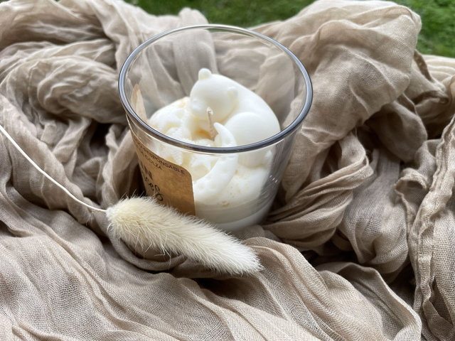 Bougie déco - Pain d'épices - Le sommeil de l'ourson 