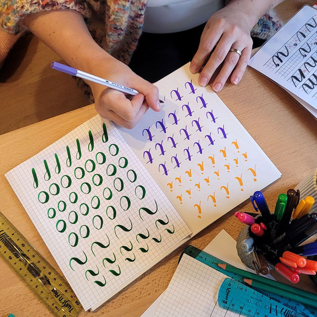 06/11 Initiez-vous à la calligraphie moderne 