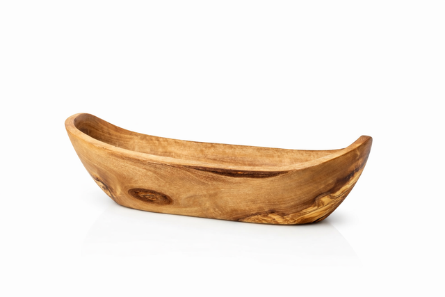 Baguette Bowl – Normal Edge – Tuscan Olive Wood