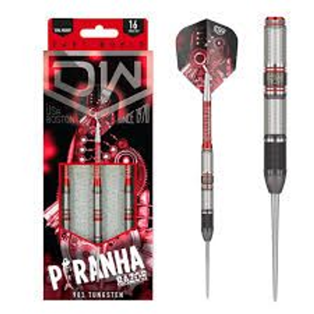 DW Piranha Razor 02 90% Tungsten Steel Tip Darts