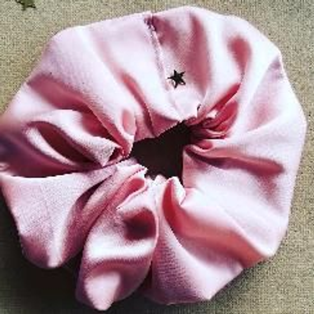 Chouchou satin de soie 