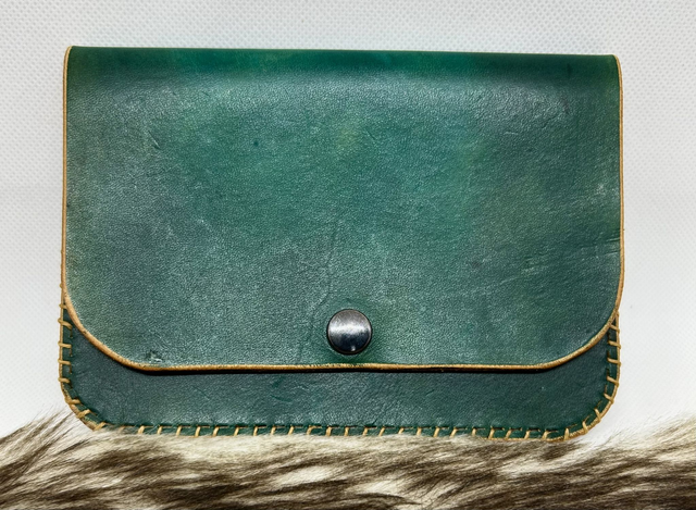 Petite pochette en cuir 