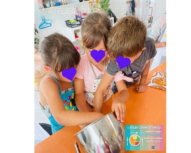 Bon cadeau atelier P'tits Chefs 2H - à partir de 6 ans - valable 1 an