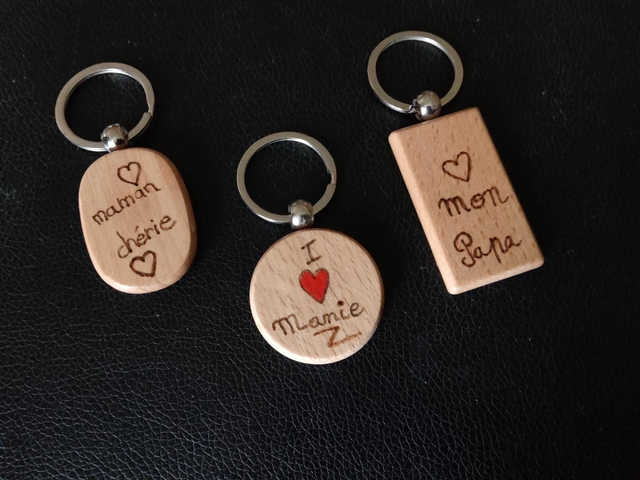 Porte-clé Parents Chéris ❤️