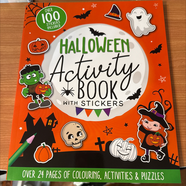 Halloween Activity Book