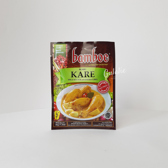 BAMBOE Bumbu Kare - Préparation de Curry Javanais