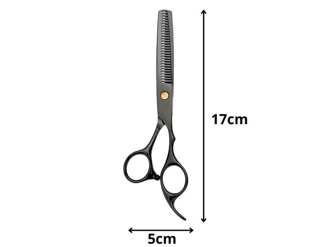 Ciseaux à effiler, ciseaux de coiffure noirs