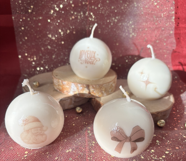 Bougie porcelaine 