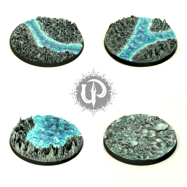 55mm Mountain themed base