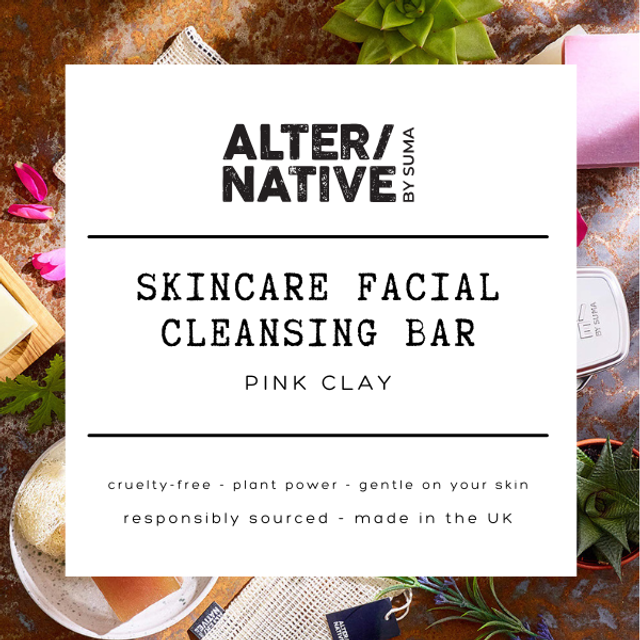 Skincare Facial Cleansing Bar - Pink Clay