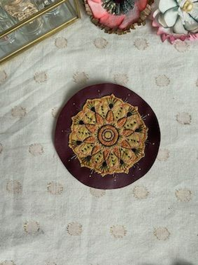 Mandala moutarde