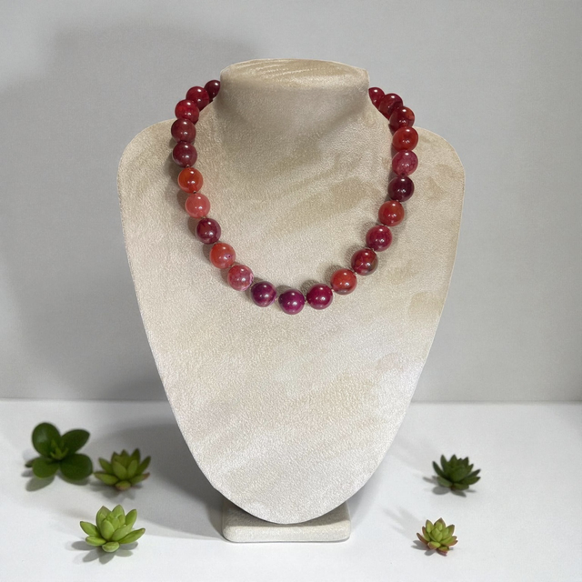 Red Agate necklace