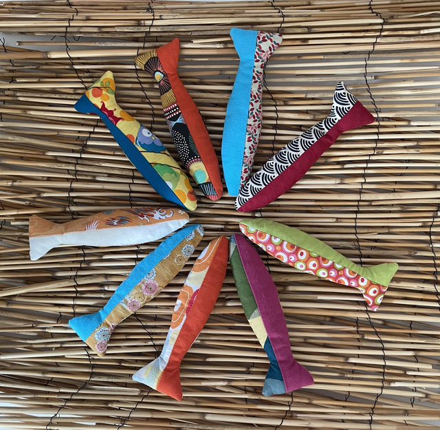 Poisson-jouet pour chats